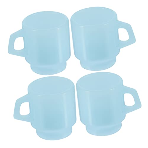 KONTONTY 4 Stück Becher für Puppenhaus Teiliges Dekorationszubehör Realistische Wasserbecher für Rollenspiele und Szenen für Puppenhaus KONTONTY 4 Stück Becher für Puppenhaus Teiliges Dekorationszubehör Realistische Wasserbecher für Rollenspiele und Szenen für Puppenhaus von KONTONTY