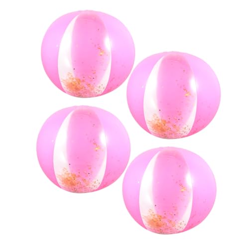 KONTONTY 4 Stück Bunte Wasserbälle Aufblasbare Spielzeuge für Strand Garten Hand Fuß Koordination Farbenfrohes für Outdoor Aktivitäten KONTONTY 4 Stück Bunte Wasserbälle Aufblasbare Spielzeuge für Strand Garten Hand Fuß Koordination Farbenfrohes für Outdoor Aktivitäten von KONTONTY