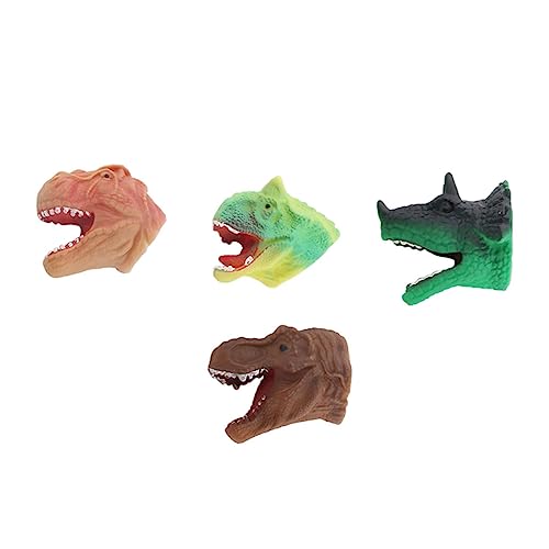 KONTONTY 4 Stück Dinosaurier-handpuppe Fingerpuppen Fingerspielzeug Fingerschutzspielzeug Aus Kunststoff Dinosaurier-Finger- Kinderspielzeug Dinosaurier-fingerpuppe Plastik KONTONTY 4 Stück Dinosaurier-handpuppe Fingerpuppen Fingerspielzeug Fingerschutzspielzeug Aus Kunststoff Dinosaurier-Finger- Kinderspielzeug Dinosaurier-fingerpuppe Plastik von KONTONTY