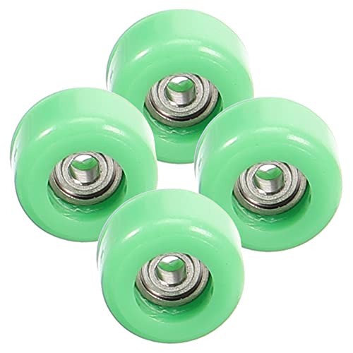 KONTONTY 4 Stück Finger Skateboard Finger Roller Skate Zubehör für Sportliche Fingeraktivitäten Lernspielzeug für Erwachsene DIY Freundlich Robust und Langlebig aus Hochwertigem und von KONTONTY
