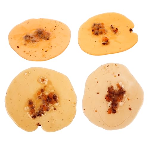 KONTONTY 4 Stück Fake Erbrochenes Lustiger Streich Für Halloween Party Supplies Kinder Aprilscherz Barf Spielzeug Neuheit Fake Vomit Dekoration von KONTONTY