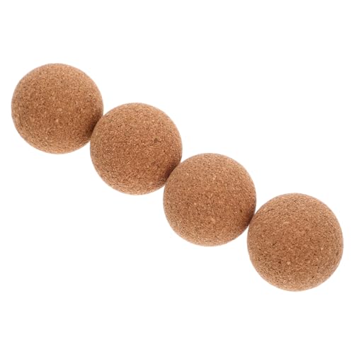 KONTONTY 4 Stück Mini-korkbälle Tischfußballbälle in Naturholzfarben Mini-holzkicker KONTONTY 4 Stück Mini-korkbälle Tischfußballbälle in Naturholzfarben Mini-holzkicker von KONTONTY