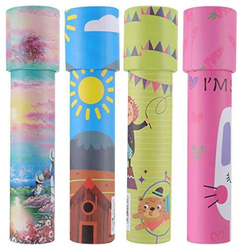 KONTONTY 4 Stücke Kinder Kaleidoskop Spielzeug Pädagogisches Spielzeug Für Kleinkinder Interaktive Wissenschaft Spielzeug KONTONTY 4 Stücke Kinder Kaleidoskop Spielzeug Pädagogisches Spielzeug Für Kleinkinder Interaktive Wissenschaft Spielzeug von KONTONTY