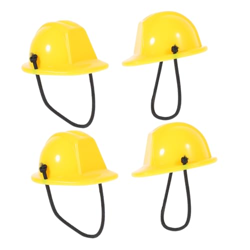 KONTONTY 4 Stück Mini Sicherheitshelme Diy Miniatur Bauhelme für Puppen Handwerksbedarf Kreative Deko für Mini Häuser und Kuchen Gelb Langlebig und Vielseitig Einsetzbar KONTONTY 4 Stück Mini Sicherheitshelme Diy Miniatur Bauhelme für Puppen Handwerksbedarf Kreative Deko für Mini Häuser und Kuchen Gelb Langlebig und Vielseitig Einsetzbar von KONTONTY