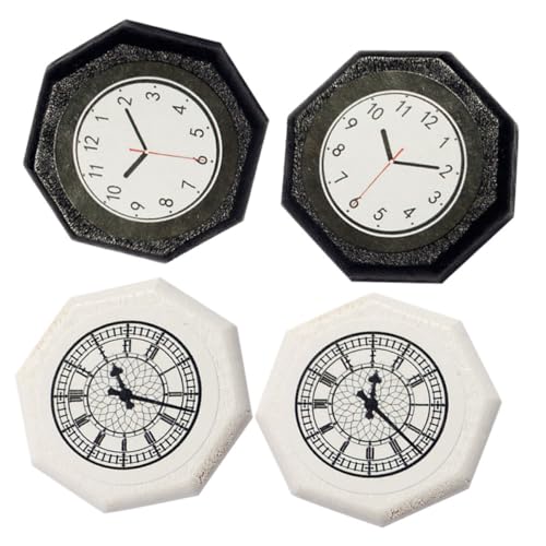 KONTONTY Miniatur-wanduhr Für Puppenhäuser Kleine Uhr Modell Dekorative Mini-Uhr Bastelzubehör Für Mini-häuser Puppenhausdekor KONTONTY Miniatur-wanduhr Für Puppenhäuser Kleine Uhr Modell Dekorative Mini-Uhr Bastelzubehör Für Mini-häuser Puppenhausdekor von KONTONTY