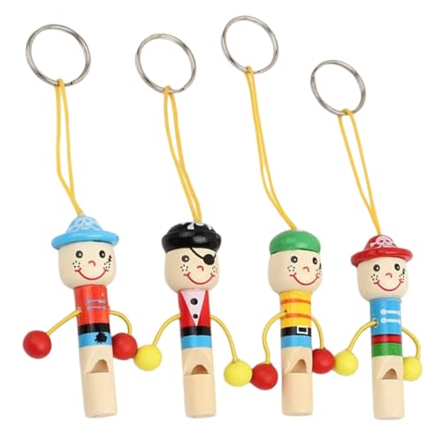 KONTONTY 4 Stück Pfeife musikinstrumente holzspielzeug Piraten- zabawki stymulujące rozwój spielzeuge frühpädagogische Instrumente Kinderspielzeug hölzern KONTONTY 4 Stück Pfeife musikinstrumente holzspielzeug Piraten- zabawki stymulujące rozwój spielzeuge frühpädagogische Instrumente Kinderspielzeug hölzern von KONTONTY