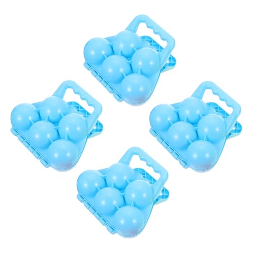 KONTONTY 4 Stück Schneeball-Clip Schneeball-Maker-Clips Herstellung Schneeballspielzeug Machen Winter Outdoor- Schneebälle Machen Clip Winterspielzeug Plastik KONTONTY 4 Stück Schneeball-Clip Schneeball-Maker-Clips Herstellung Schneeballspielzeug Machen Winter Outdoor- Schneebälle Machen Clip Winterspielzeug Plastik von KONTONTY