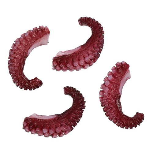 KONTONTY 4Stücke Simulation Oktopus Klauen aus Kunststoff Realistische Meeresfrüchte Modelle für Schreibtisch Dekorationen und Kreative Arrangements KONTONTY 4Stücke Simulation Oktopus Klauen aus Kunststoff Realistische Meeresfrüchte Modelle für Schreibtisch Dekorationen und Kreative Arrangements von KONTONTY