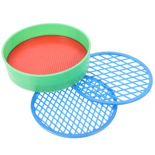 KONTONTY 4 Teiliges Strand Sandspielzeug Set Bunte Sand Siebe Für Ideales Für Strand Und Park Perfekt Zum Mit Sand Und Wasser Farben Zufällig KONTONTY 4 Teiliges Strand Sandspielzeug Set Bunte Sand Siebe Für Ideales Für Strand Und Park Perfekt Zum Mit Sand Und Wasser Farben Zufällig von KONTONTY