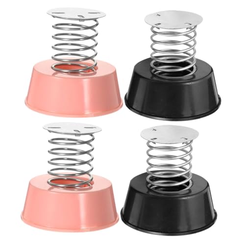 KONTONTY 4 Stück Teiliges Auto Armaturenbrett Federbasis für Puppen Stabile Wackelnde Doll Spring Base Vielseitig Kompatibel Sicherer Halt für Fahrrad und Roller Dekoration von KONTONTY
