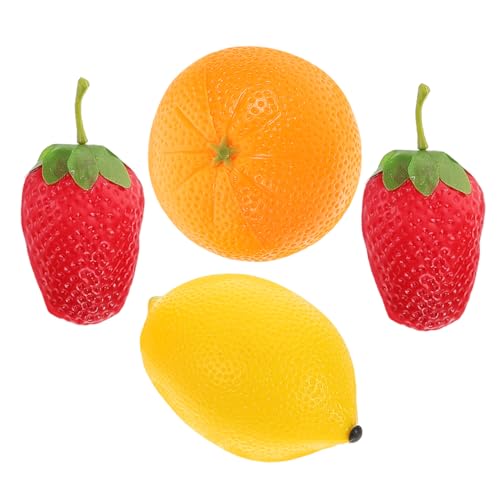 KONTONTY 4 Stück Teiliges Frucht Shaker für Robustes Maracas Instrument aus Kunststoff Fördert Musikinteresse und Hand Augen Koordination für Eltern Junge Mädchen Interaktion KONTONTY 4 Stück Teiliges Frucht Shaker für Robustes Maracas Instrument aus Kunststoff Fördert Musikinteresse und Hand Augen Koordination für Eltern Junge Mädchen Interaktion von KONTONTY