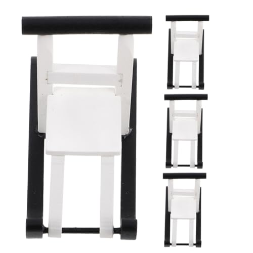 KONTONTY 4 Stück Teiliges Mini-holzschlitten- Detailreiche Miniatur-schneeschlitten aus Holz Weihnachtliche Tischdeko und Puppenhaus-deko Rustikale Winterdekoration für Festliche von KONTONTY