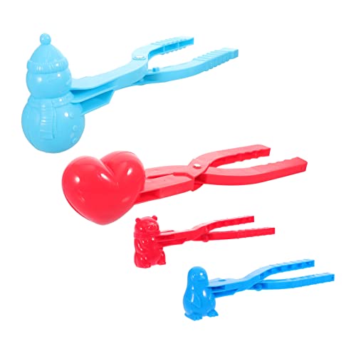 KONTONTY 4 Stück Teiliges Schneeformer Clip für Kreative Maker Zufälligen Farben für Winterliche Outdoor Spiele Schont die Hände Zufällige Farbe KONTONTY 4 Stück Teiliges Schneeformer Clip für Kreative Maker Zufälligen Farben für Winterliche Outdoor Spiele Schont die Hände Zufällige Farbe von KONTONTY