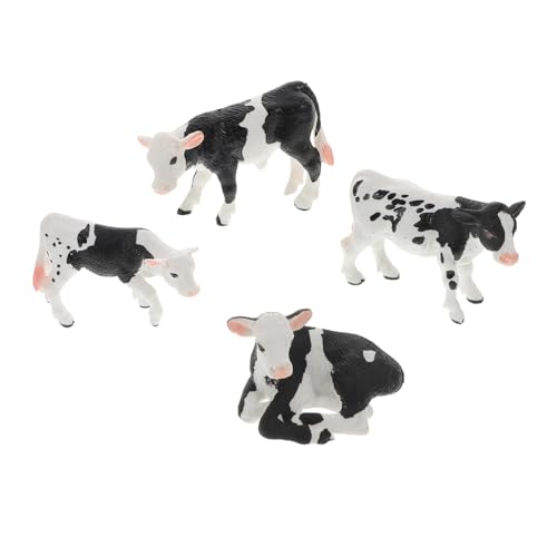 KONTONTY Pädagogisches Tiermodelle-Set Kühe Kälber Spielzeug Für Die Entwicklung Von Kleinkindern von KONTONTY