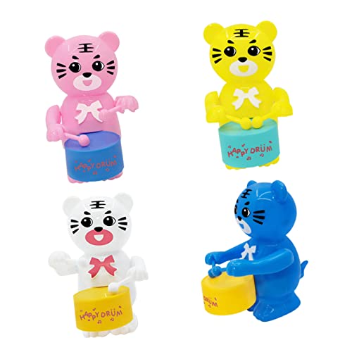 KONTONTY 4 Stücke Aufziehbares Tigerspielzeug für Kinder Cartoon Tiger Spielzeug als Schreibtischdeko Sicheres und Lustiges Lernspielzeug KONTONTY 4 Stücke Aufziehbares Tigerspielzeug für Kinder Cartoon Tiger Spielzeug als Schreibtischdeko Sicheres und Lustiges Lernspielzeug von KONTONTY