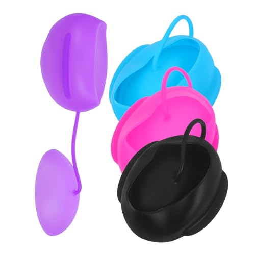 KONTONTY 4 Stück Wiederverwendbare Silikon Wasserballons für Kreative Wasserbomben für Strandspiele Leicht und Nachhaltig für Spaß im Freien von KONTONTY