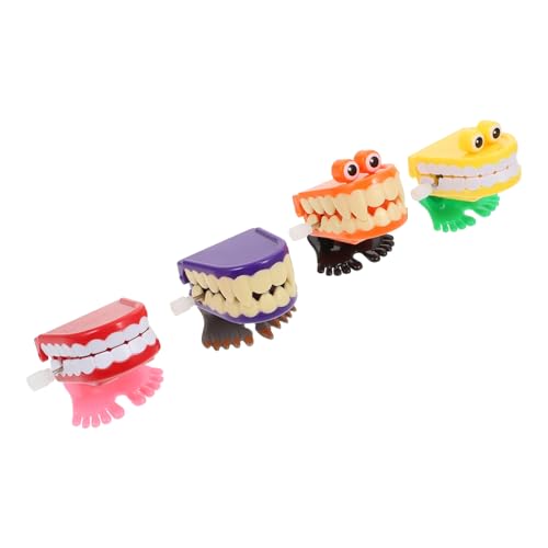 KONTONTY Uhrwerk-Spielzeug in Tierform 4 Stück Aufzieh-frösche Spielzeug Mit Beweglichen Augen Und Zähnen Kognitives Spielzeug Für Kinder Feine Handwerkskunst Zufällige Ausführung KONTONTY Uhrwerk-Spielzeug in Tierform 4 Stück Aufzieh-frösche Spielzeug Mit Beweglichen Augen Und Zähnen Kognitives Spielzeug Für Kinder Feine Handwerkskunst Zufällige Ausführung von KONTONTY