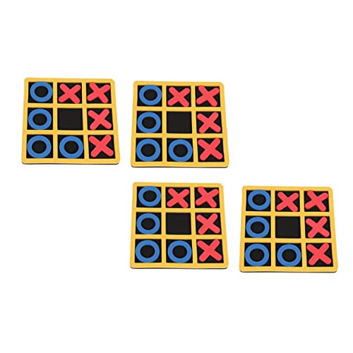 KONTONTY 4 Stück xo Schach interaktives Brettspiel Klassische Brettspiele pädagogisches Schachspiel Interaktives -Eltern-Spiel Schach für Zwei Spieler interaktives Spiel Eva KONTONTY 4 Stück xo Schach interaktives Brettspiel Klassische Brettspiele pädagogisches Schachspiel Interaktives -Eltern-Spiel Schach für Zwei Spieler interaktives Spiel Eva von KONTONTY