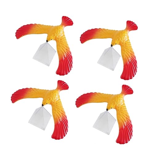 KONTONTY 4 Stück Vögel Balance-vogelspielzeug Für Kinder Balance-Spielzeug Modell Aufmerksamkeit Erregen Pädagogisches Spielzeug Zufällige Farbe von KONTONTY