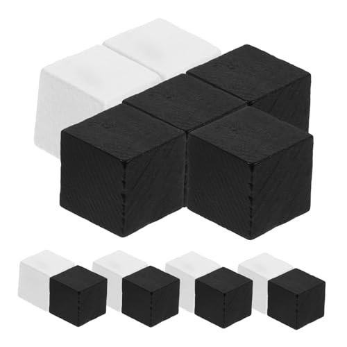KONTONTY 40 Stück Fliegende Schachfiguren Kleine Kleine Dame Schachbretter Nur Spielersatz Holzschach Schachbrettzubehör Schachbrett Schach Kiefernholz von KONTONTY