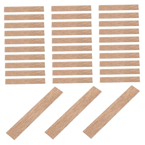 KONTONTY 40stücke Miniatur Dollhouse Fußboden Selbstklebende Holzbodenplatten Im Maßstab Accessoires Für Kreative Projekte Und Miniaturmöbel von KONTONTY