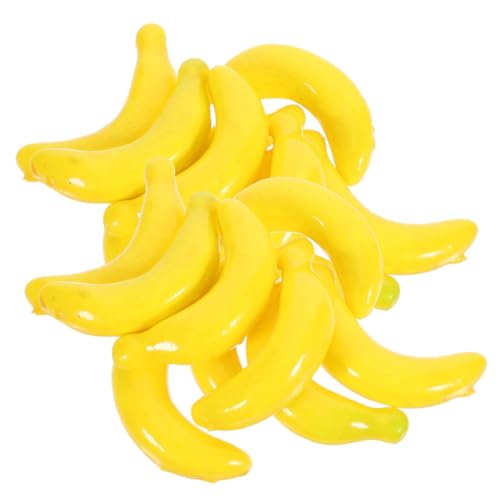 KONTONTY 40 Stück Künstliche Bananenmodelle Lebensechtes Simulationsobst Dekorative Früchte Für Innen KONTONTY 40 Stück Künstliche Bananenmodelle Lebensechtes Simulationsobst Dekorative Früchte Für Innen von KONTONTY