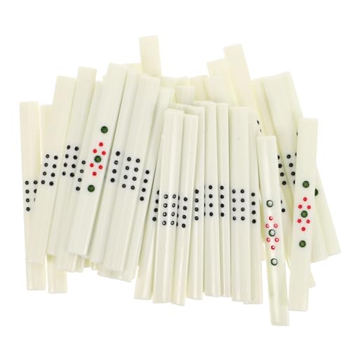 KONTONTY 44 Stück Teiliges Mahjong Punktestab Tragbares Scoring Tool Kit Kompatibel für Mahjong Tisch Zubehör mit Chic Design für Familienspiele und Kartenspiele KONTONTY 44 Stück Teiliges Mahjong Punktestab Tragbares Scoring Tool Kit Kompatibel für Mahjong Tisch Zubehör mit Chic Design für Familienspiele und Kartenspiele von KONTONTY