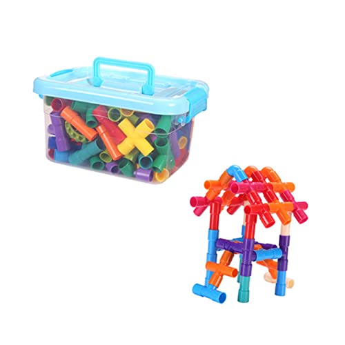 KONTONTY 48 Teiliges Rohr Puzzle Für Pädagogisches Bauset Mit Kreatives Lernspielzeug Zur Von Feinmotorik Und Problemlösungsfähigkeiten Farben Zufällig KONTONTY 48 Teiliges Rohr Puzzle Für Pädagogisches Bauset Mit Kreatives Lernspielzeug Zur Von Feinmotorik Und Problemlösungsfähigkeiten Farben Zufällig von KONTONTY