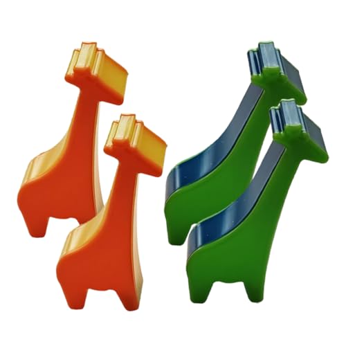 KONTONTY 4Stücke Teiliges Giraffe Maracas Shaker Pädagogisches Percussion Instrument aus Sicherem Material für Interaktives Spiel und Hand Koordination für Kleinkinder KONTONTY 4Stücke Teiliges Giraffe Maracas Shaker Pädagogisches Percussion Instrument aus Sicherem Material für Interaktives Spiel und Hand Koordination für Kleinkinder von KONTONTY