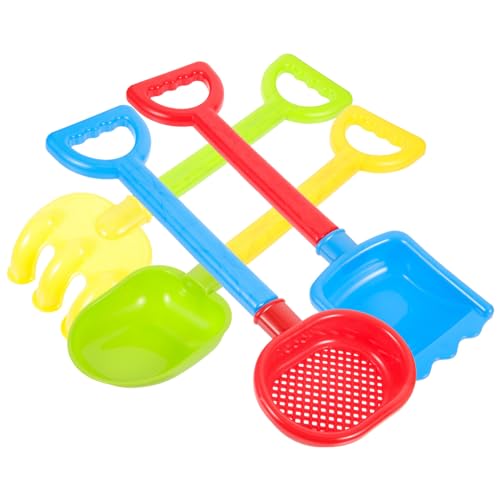 KONTONTY 4Stücke Teiliges Sandspielzeug für Robuste Mini Schaufeln aus Premium für Strand und Sandkastenabenteuer Fördert Motorische Fähigkeiten und Kreativität KONTONTY 4Stücke Teiliges Sandspielzeug für Robuste Mini Schaufeln aus Premium für Strand und Sandkastenabenteuer Fördert Motorische Fähigkeiten und Kreativität von KONTONTY