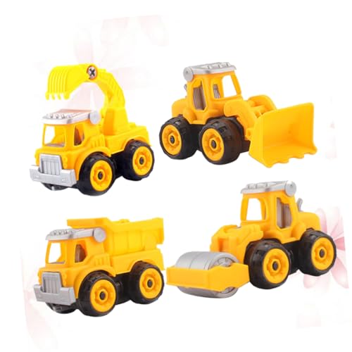 KONTONTY Baby Auto Spielzeug 4 Teiliges DIY Auto Set Lustige Bagger Montage Spielzeuge Für Kreative Ingenieurfahrzeuge Zum Zusammenbauen Lehrreiche Auto Modelle Zufälliger Stil KONTONTY Baby Auto Spielzeug 4 Teiliges DIY Auto Set Lustige Bagger Montage Spielzeuge Für Kreative Ingenieurfahrzeuge Zum Zusammenbauen Lehrreiche Auto Modelle Zufälliger Stil von KONTONTY