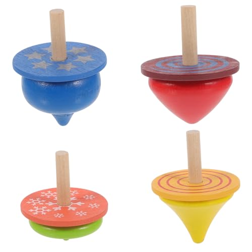 KONTONTY Holzspielzeug Bunte Handgemachte Kreisel Für Kleinkinder Pädagogisches Für Jungen Und ädchen Drehspielzeug Aus KONTONTY Holzspielzeug Bunte Handgemachte Kreisel Für Kleinkinder Pädagogisches Für Jungen Und ädchen Drehspielzeug Aus von KONTONTY