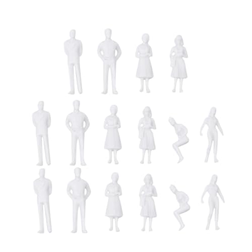 KONTONTY 5 Sets Miniatur Figuren Aus Weißem Lebensnahe Mini People Modelle Für Puppenhaus Dekoration Und Miniatur Landschaftsgestaltung 36mm KONTONTY 5 Sets Miniatur Figuren Aus Weißem Lebensnahe Mini People Modelle Für Puppenhaus Dekoration Und Miniatur Landschaftsgestaltung 36mm von KONTONTY