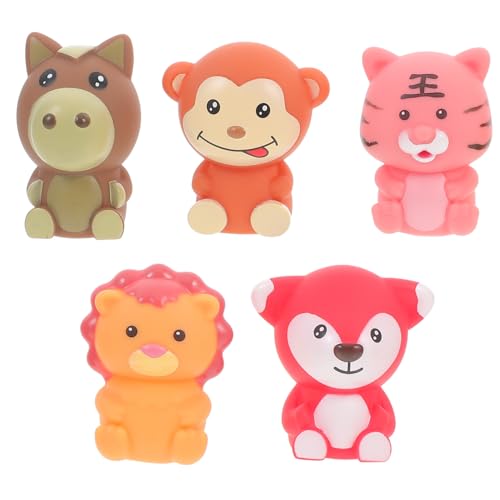 KONTONTY 5 Stück Fingerpuppen Tier Set Teiliges Interaktives für Weiche Tierpuppen Erzählfähigkeiten und Eltern Interaktion KONTONTY 5 Stück Fingerpuppen Tier Set Teiliges Interaktives für Weiche Tierpuppen Erzählfähigkeiten und Eltern Interaktion von KONTONTY