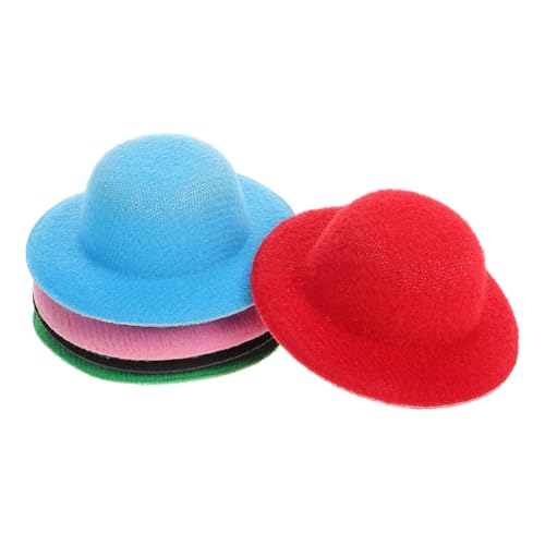 KONTONTY 5 Stück Mini Zylinder Mini Zylinder Mütze Kleine Hunde Winzige Haustier Mütze Zubehör Miniatur Mütze Dekorative Mini Mützen Puppen Deko Mütze Winzige Zylinder Mütze DIY KONTONTY 5 Stück Mini Zylinder Mini Zylinder Mütze Kleine Hunde Winzige Haustier Mütze Zubehör Miniatur Mütze Dekorative Mini Mützen Puppen Deko Mütze Winzige Zylinder Mütze DIY von KONTONTY