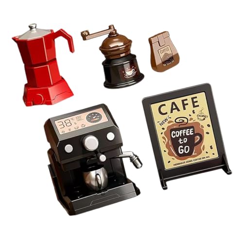 KONTONTY 5 Stück Modell Kaffeemaschine Mini-puppenhaus-zubehör Miniatur -küchengeräte Kaffeemaschine Puppenhaus-Ornamente Puppenhaus Küche Dekoration Puppenhausmöbel Plastik KONTONTY 5 Stück Modell Kaffeemaschine Mini-puppenhaus-zubehör Miniatur -küchengeräte Kaffeemaschine Puppenhaus-Ornamente Puppenhaus Küche Dekoration Puppenhausmöbel Plastik von KONTONTY