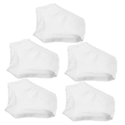KONTONTY 5 Stück Puppenunterwäsche Teiliges aus Robusten Stoffen für Neugeborenenpuppen Vielseitig Einsetzbare Unterhosen für Plüschtiere und Puppen Sichere und Charmante Designs für KONTONTY 5 Stück Puppenunterwäsche Teiliges aus Robusten Stoffen für Neugeborenenpuppen Vielseitig Einsetzbare Unterhosen für Plüschtiere und Puppen Sichere und Charmante Designs für von KONTONTY