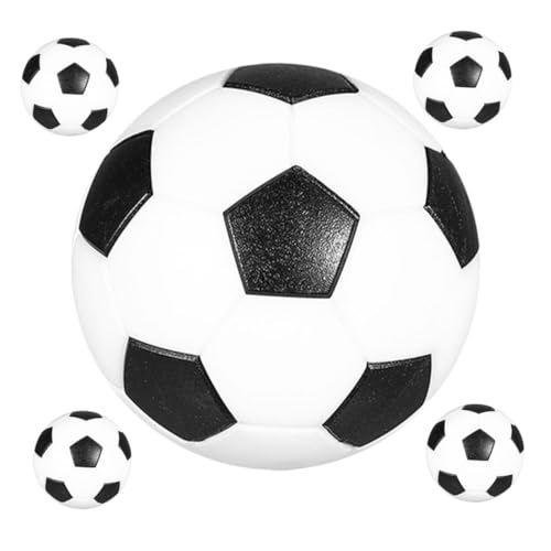 KONTONTY 5 Stück Ersatzbälle Für Tischfußball Mini-fußball Kompaktes Design Für Tischfußballspiele von KONTONTY
