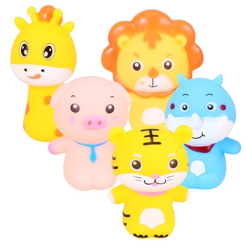 KONTONTY 5 Stück Teiliges Fingerpuppen aus Niedliche Cartoon Tierpuppen für Interaktives Geschichtenerzählen Geeignet für Eltern bei Kreativen Aktivitäten KONTONTY 5 Stück Teiliges Fingerpuppen aus Niedliche Cartoon Tierpuppen für Interaktives Geschichtenerzählen Geeignet für Eltern bei Kreativen Aktivitäten von KONTONTY