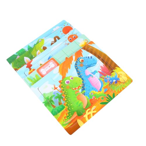 KONTONTY 5 Stück Teiliges Holzpuzzle mit Kreatives Tierdesign Fördert Denkvermögen und Hand Auge Koordination Pädagogisches für Kleinkinder und Vorschulkinder KONTONTY 5 Stück Teiliges Holzpuzzle mit Kreatives Tierdesign Fördert Denkvermögen und Hand Auge Koordination Pädagogisches für Kleinkinder und Vorschulkinder von KONTONTY