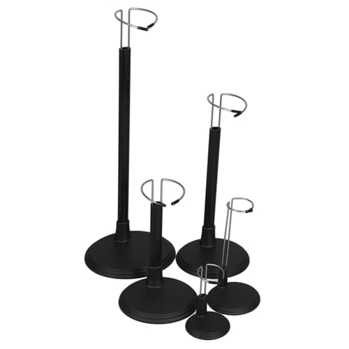 KONTONTY 5 Stück Teiliges Puppenständer Höhenverstellbar Stabiler und Metallständer für Puppen Displays Einfach zu Montieren KONTONTY 5 Stück Teiliges Puppenständer Höhenverstellbar Stabiler und Metallständer für Puppen Displays Einfach zu Montieren von KONTONTY