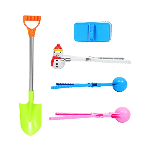 KONTONTY 5 Stück Teiliges Schneeballmacher Clips für Winterspielzeug für Kreative Schneemannherstellung Farbe Zufällig Zufällige Farbe KONTONTY 5 Stück Teiliges Schneeballmacher Clips für Winterspielzeug für Kreative Schneemannherstellung Farbe Zufällig Zufällige Farbe von KONTONTY