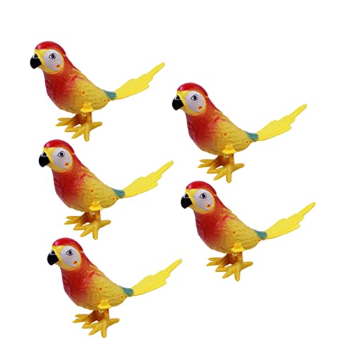 KONTONTY 5 Stück Uhrwerk Papagei Kinderspielzeug Tierisches Uhrwerk- Cartoon Uhrwerk Tierspielzeug Springende Tierspielzeuge Uhrwerk- Für Aufziehtier Abs KONTONTY 5 Stück Uhrwerk Papagei Kinderspielzeug Tierisches Uhrwerk- Cartoon Uhrwerk Tierspielzeug Springende Tierspielzeuge Uhrwerk- Für Aufziehtier Abs von KONTONTY