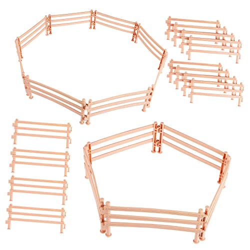 KONTONTY 50 Stück Der Zaun Für Nutztiere Spielzeugbauernhof Fechten Zubehör Für Spielzeugbauernhöfe Spielzeugtiere -nutztiere Farmzaun Scheunenzaunmodell PVC KONTONTY 50 Stück Der Zaun Für Nutztiere Spielzeugbauernhof Fechten Zubehör Für Spielzeugbauernhöfe Spielzeugtiere -nutztiere Farmzaun Scheunenzaunmodell PVC von KONTONTY