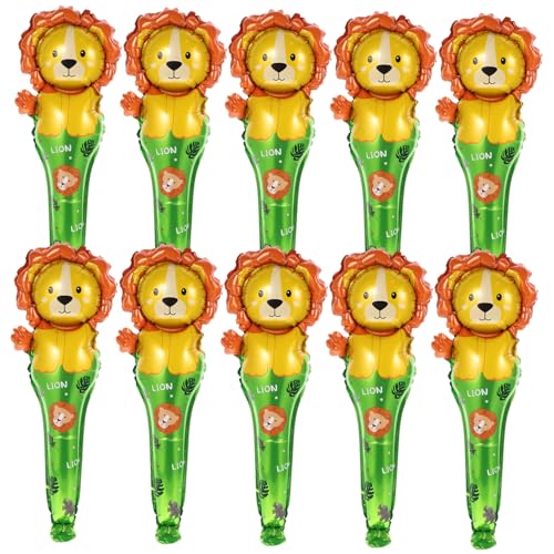 KONTONTY 50 Stück Handheld Folienballons Bunte Partydekoration für Kindergeburtstag Garten und Festlichkeiten Langlebig und Auffällig für Kreative Dekorationen KONTONTY 50 Stück Handheld Folienballons Bunte Partydekoration für Kindergeburtstag Garten und Festlichkeiten Langlebig und Auffällig für Kreative Dekorationen von KONTONTY
