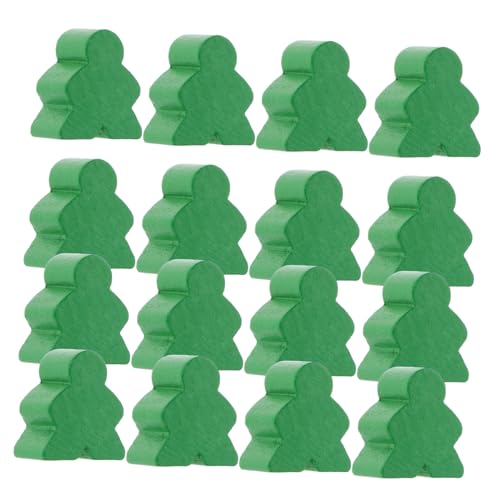 KONTONTY 50 Stück Lebkuchenmann Handwerk Zubehör für Brettspiele Lebkuchenmänner aus Holz hölzern Green KONTONTY 50 Stück Lebkuchenmann Handwerk Zubehör für Brettspiele Lebkuchenmänner aus Holz hölzern Green von KONTONTY