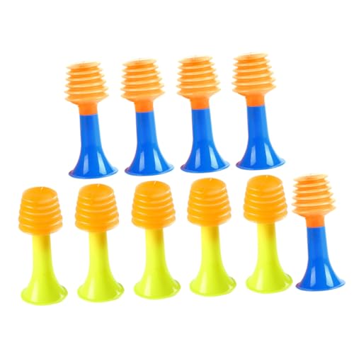KONTONTY Musikinstrument Jungen Und Mädchen Lernspielzeug Set Squeeze Horn Spielzeug Rundstimme Trompete Spielzeug Für Baby KONTONTY Musikinstrument Jungen Und Mädchen Lernspielzeug Set Squeeze Horn Spielzeug Rundstimme Trompete Spielzeug Für Baby von KONTONTY