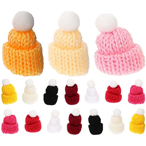 KONTONTY 50 Stück Gestrickte Weihnachtsmützen Miniatur-puppenbasteldeko Sicheres Hautfreundliches Wohndekor-zubehör KONTONTY 50 Stück Gestrickte Weihnachtsmützen Miniatur-puppenbasteldeko Sicheres Hautfreundliches Wohndekor-zubehör von KONTONTY