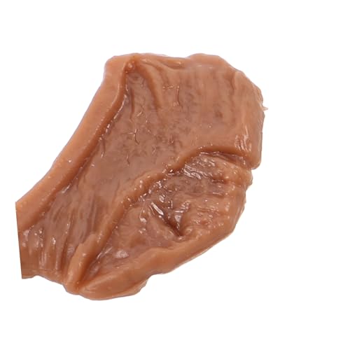 KONTONTY 50 Stück Miniatur Steak Modell Realistische Fake Meat Deko für Fotografie Requisiten Küchenaccessoires Markt und Bürodisplay Detailgetreues Mini Fleisch von KONTONTY