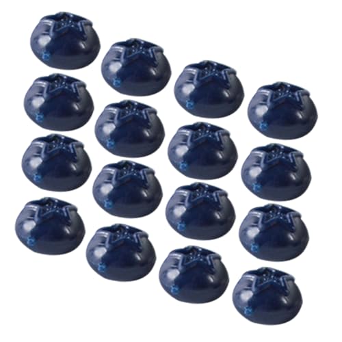KONTONTY 50 Stücke Kunststoff Heidelbeeren Modell Faux Obst Für Kuchen Dekorieren Realistische Szene Schmuck KONTONTY 50 Stücke Kunststoff Heidelbeeren Modell Faux Obst Für Kuchen Dekorieren Realistische Szene Schmuck von KONTONTY
